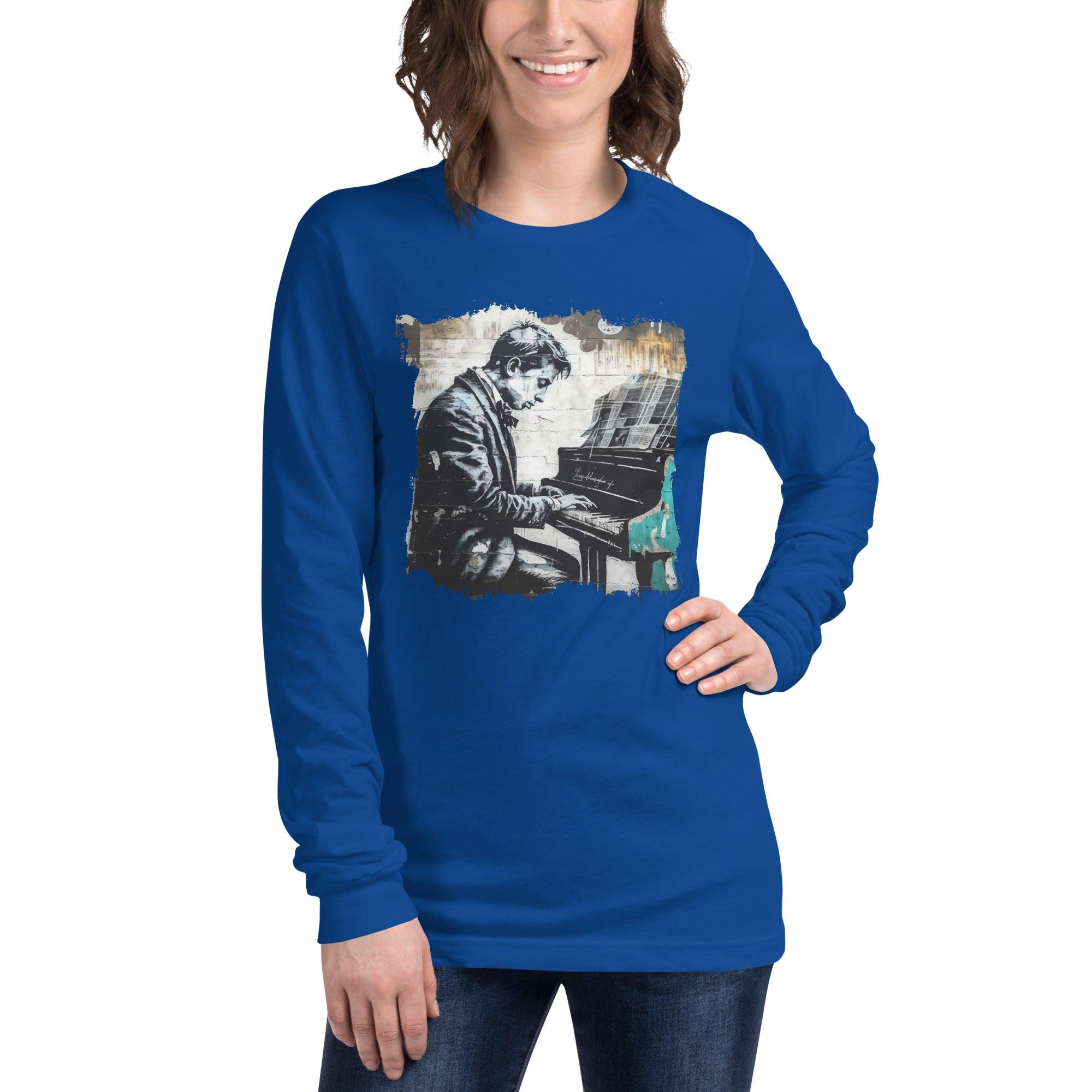 Hittin' The Notes Unisex Long Sleeve Tee - Beyond T-shirts