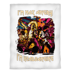 I'm Headbanging Duvet Cover - Beyond T-shirts