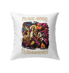 I'm Headbanging Indoor Pillow - Beyond T-shirts