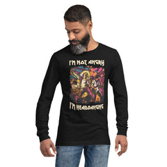 I'm Headbanging Unisex Long Sleeve Tee - Beyond T-shirts