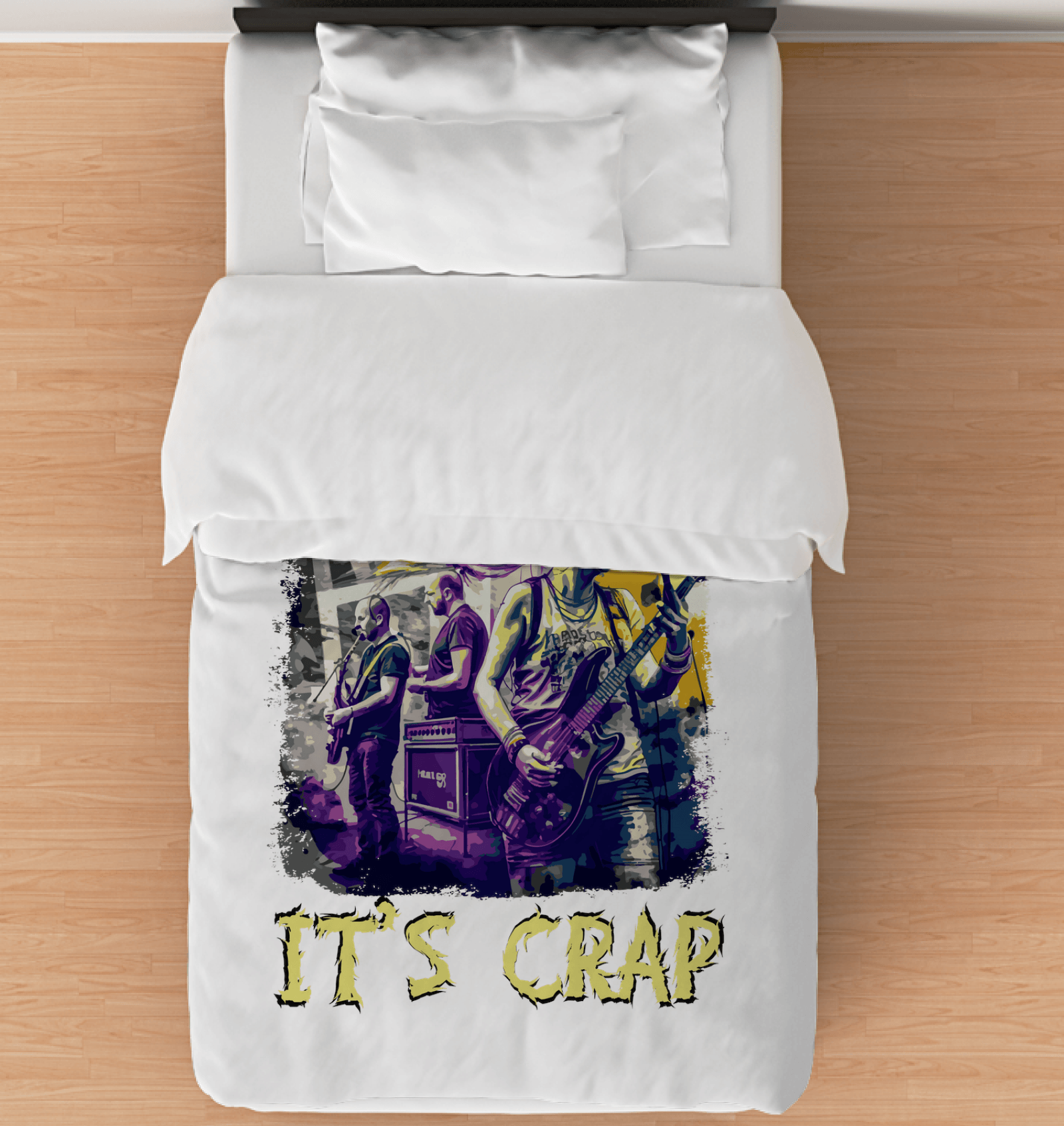 If It Ain't Metal, It's Crap Comforter - Twin - Beyond T-shirts