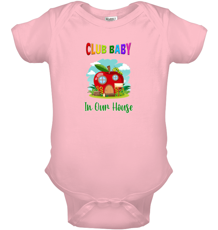 In Our House Baby Onesie | Club Baby - Beyond T-shirts