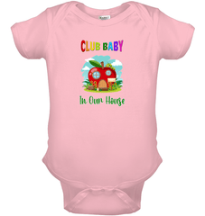 In Our House Baby Onesie | Club Baby - Beyond T-shirts