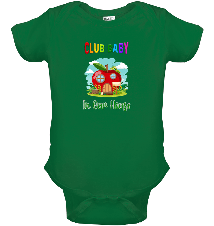 In Our House Baby Onesie | Club Baby - Beyond T-shirts