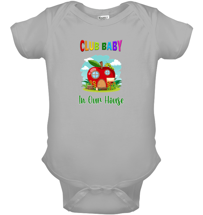 In Our House Baby Onesie | Club Baby - Beyond T-shirts