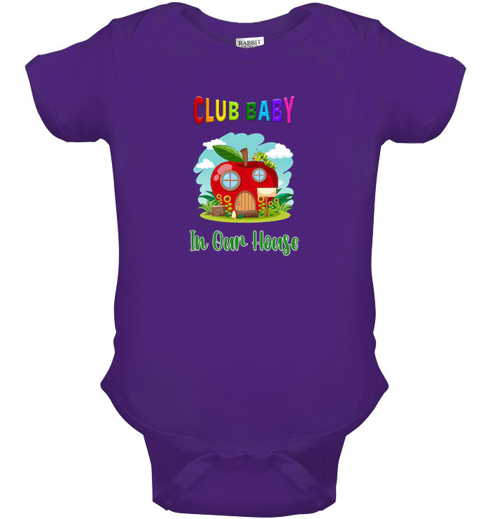In Our House Baby Onesie | Club Baby - Beyond T-shirts