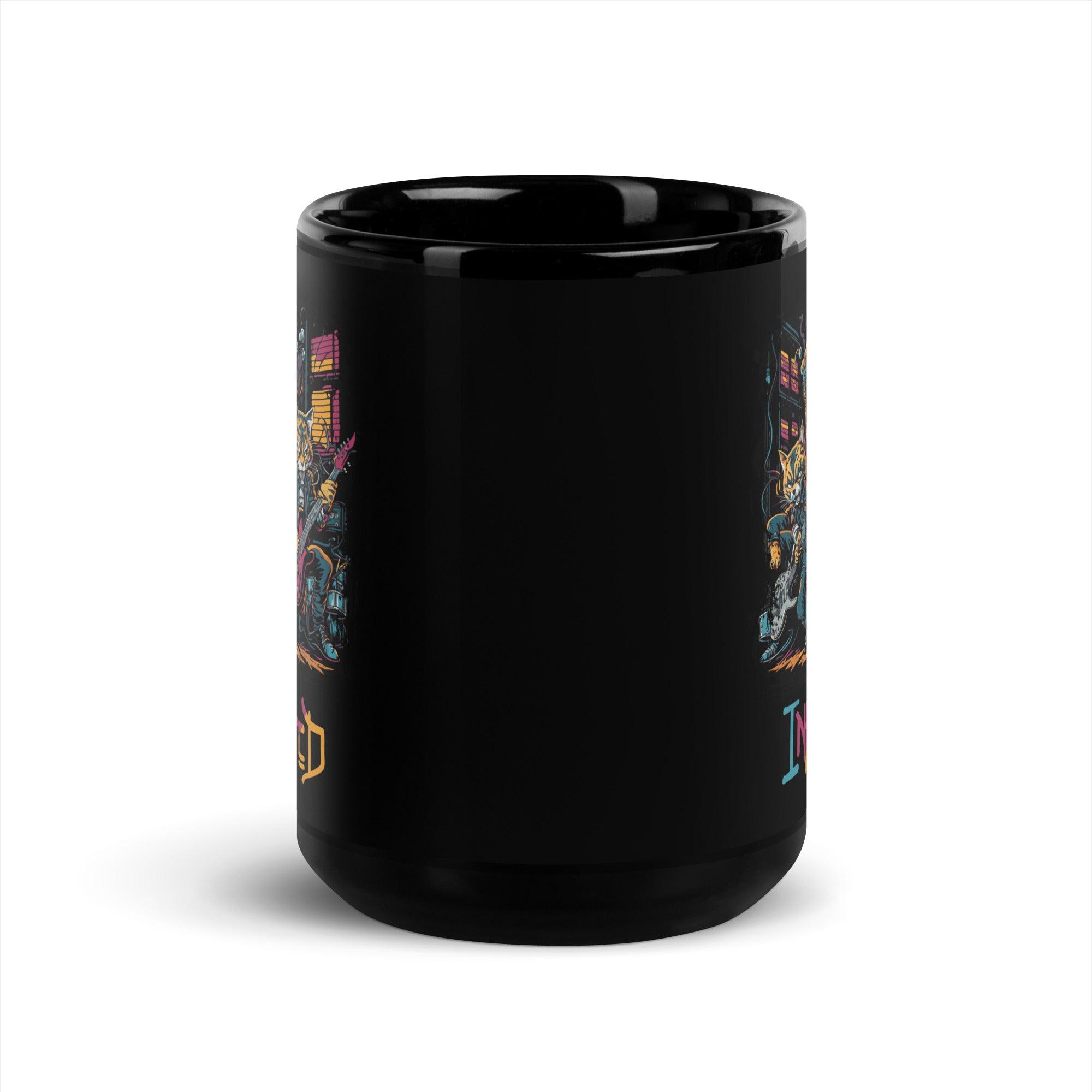 Infected Black Glossy Mug - Beyond T-shirts