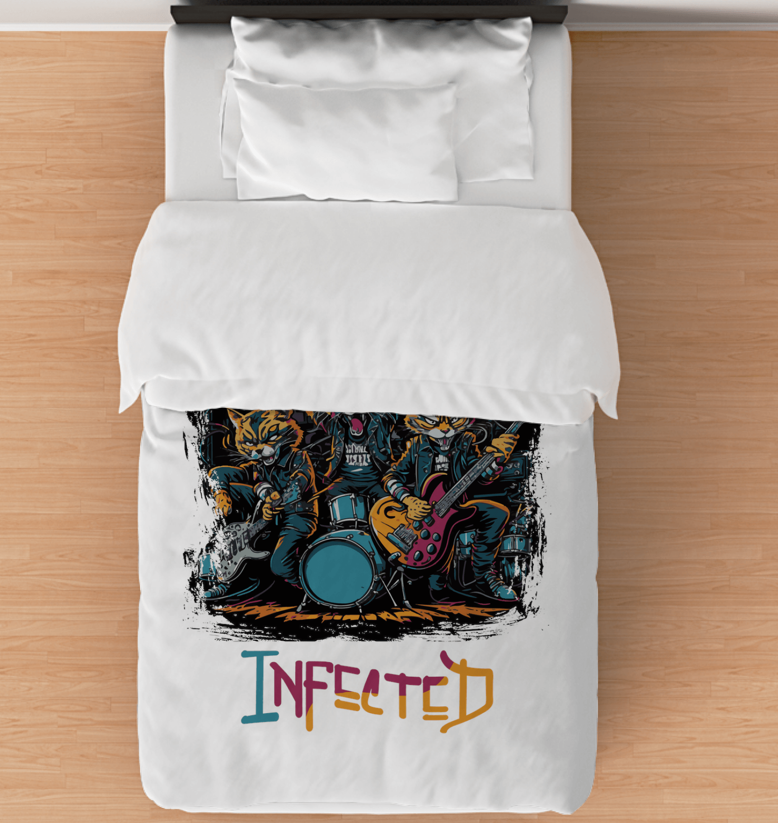 Infected Duvet Cover - Beyond T-shirts