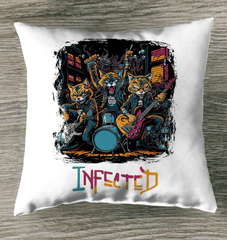 Infected Indoor Pillow - Beyond T-shirts