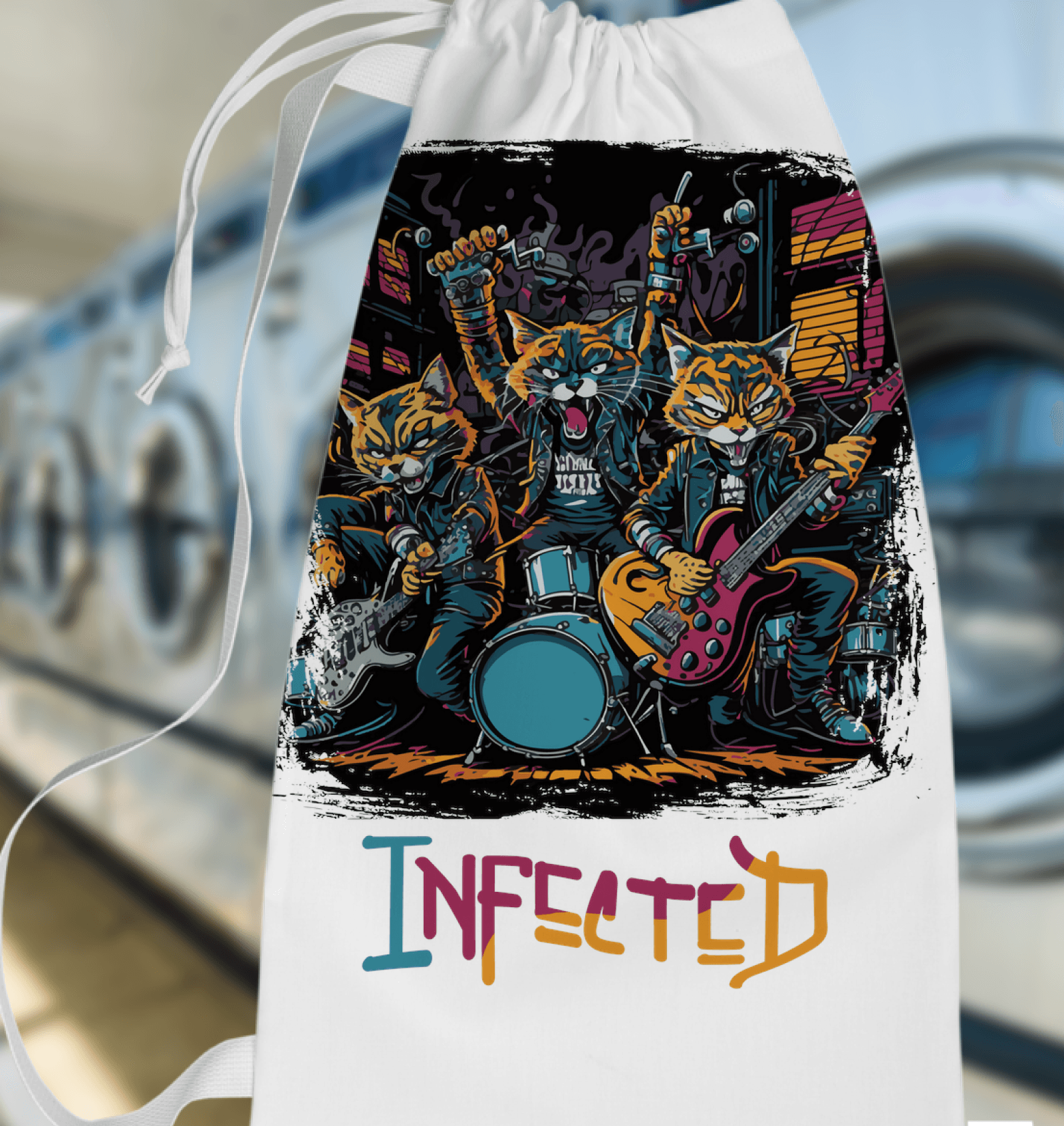 Infected Laundry Bag - Beyond T-shirts
