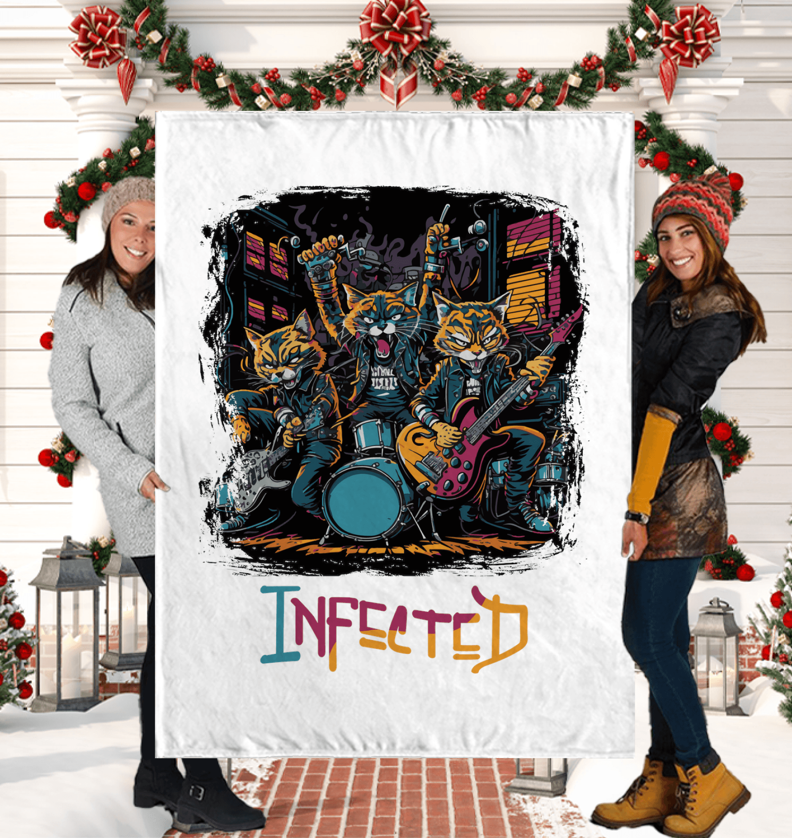 Infected Sherpa Blanket - Beyond T-shirts