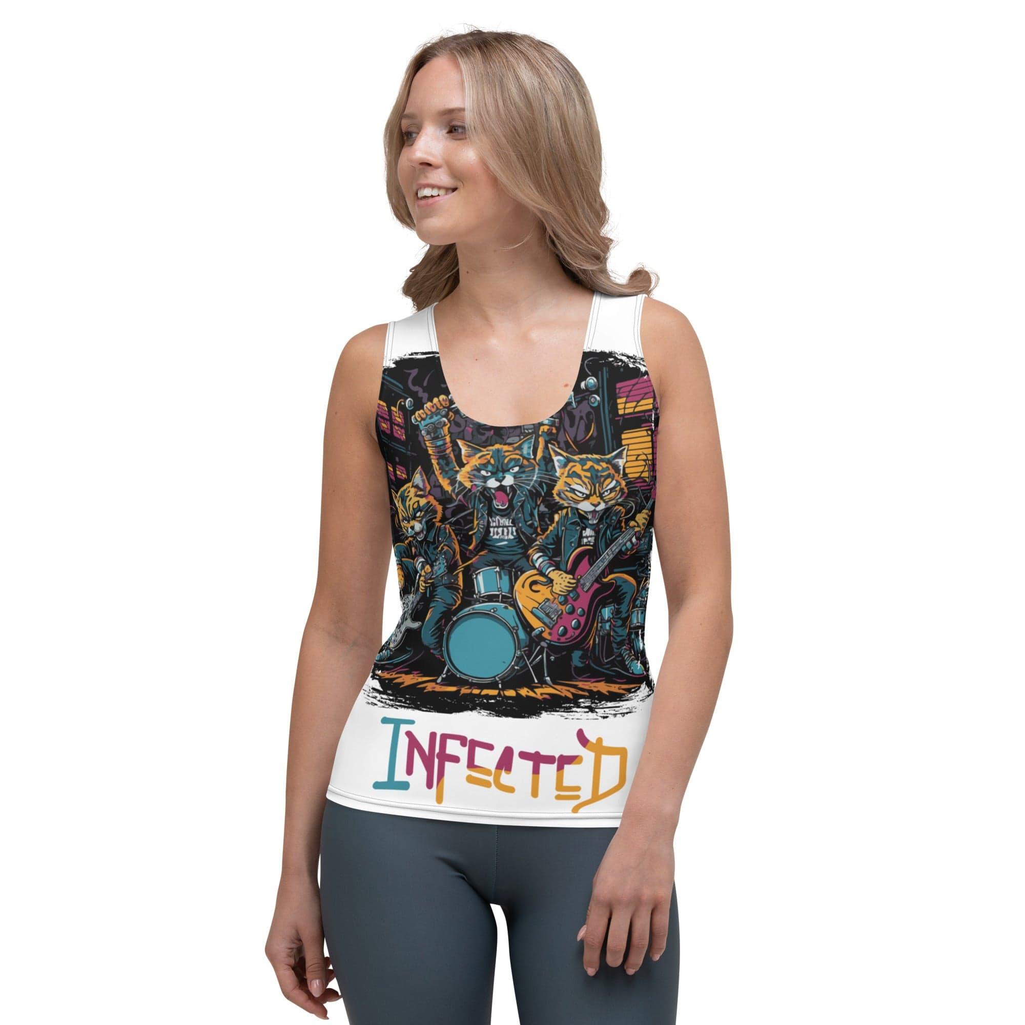 Infected Sublimation Cut & Sew Tank Top - Beyond T-shirts