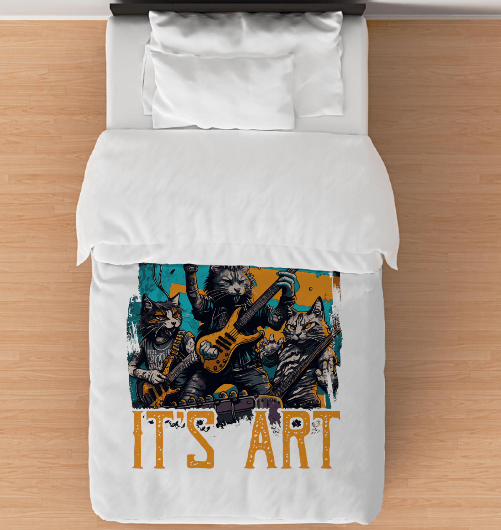 It's Art Comforter - Twin - Beyond T-shirts