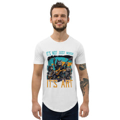 It's Art Men's Curved Hem T-Shirt - Beyond T-shirts
