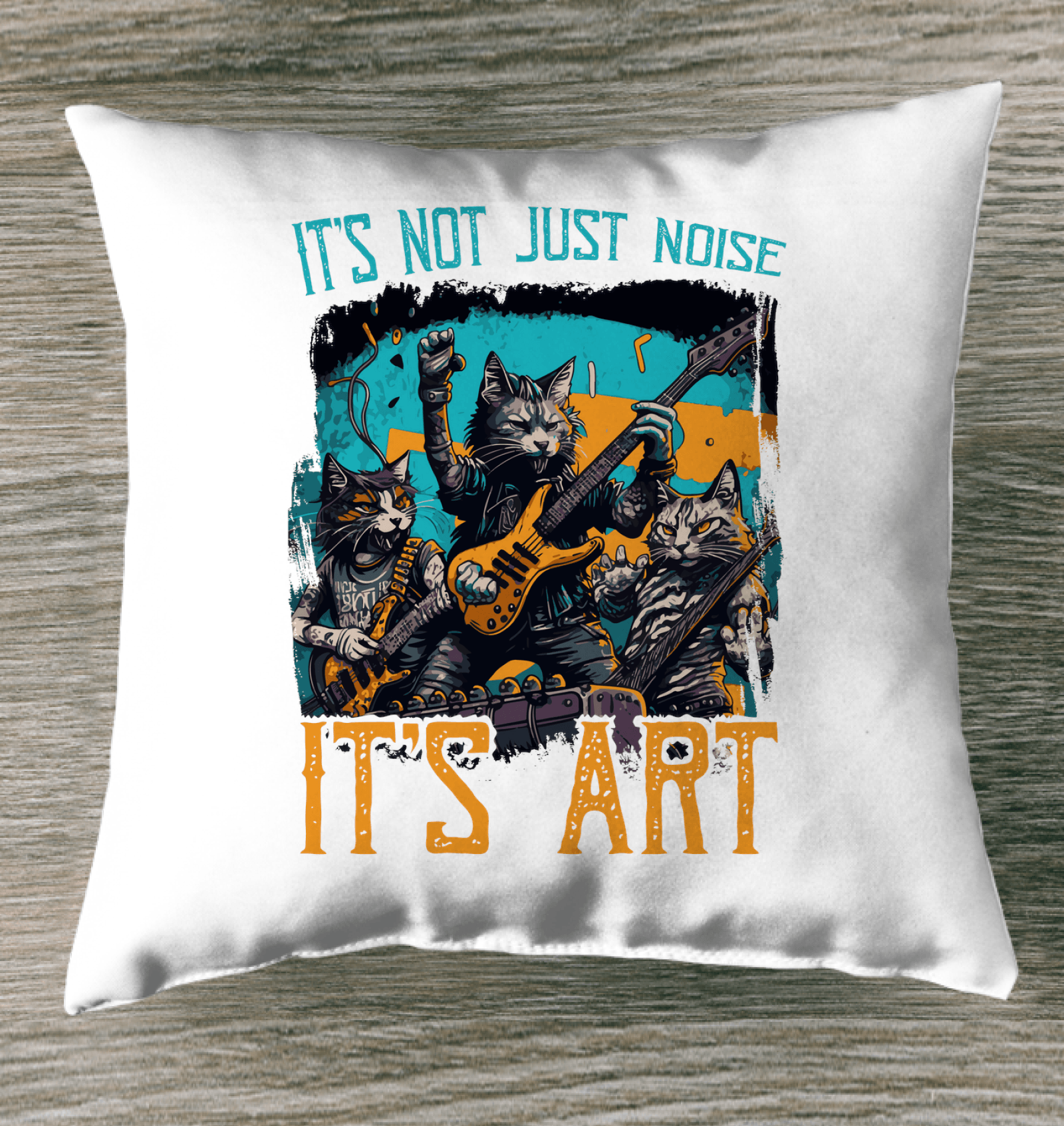 It's Art Outdoor Pillow - Beyond T-shirts