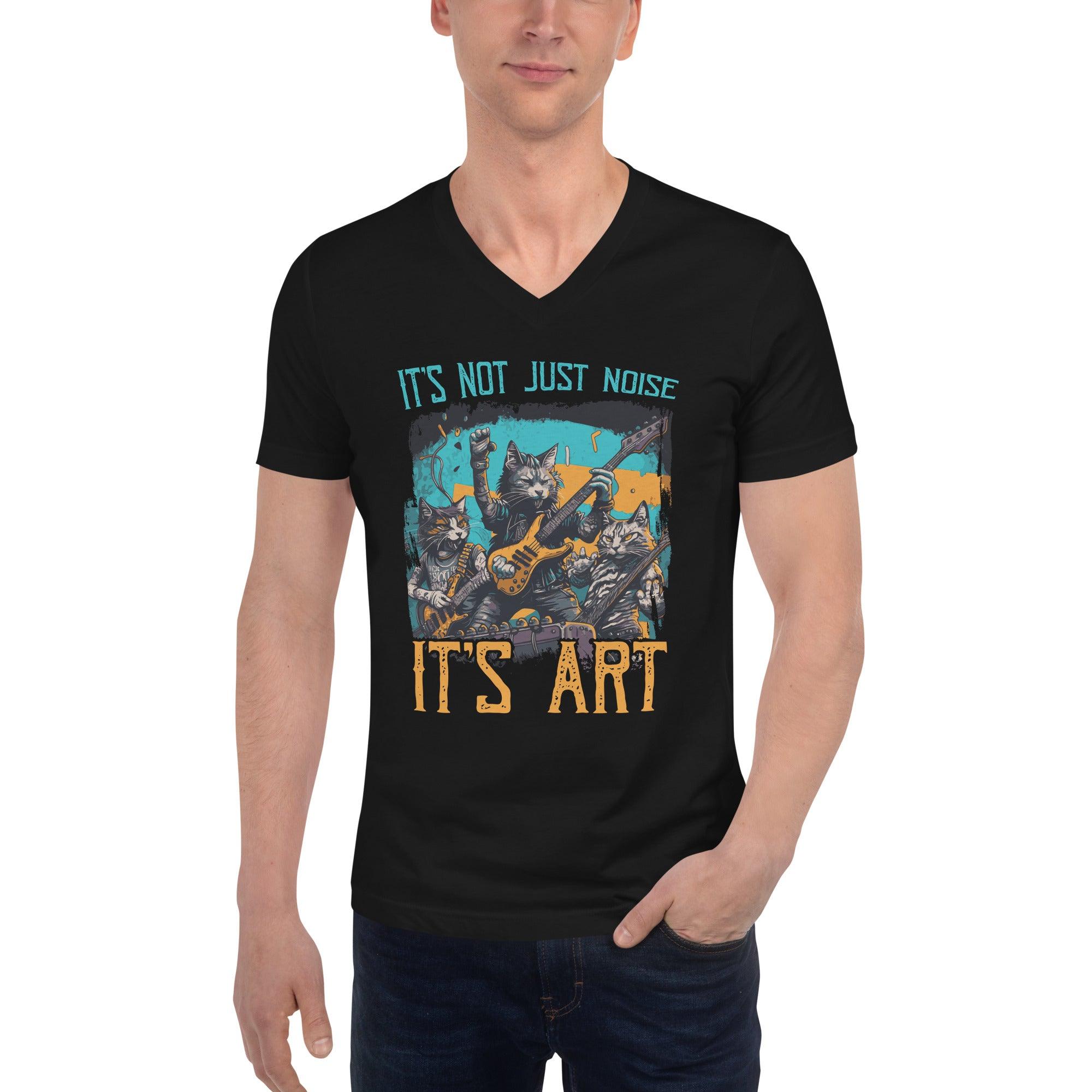 It's Art Unisex Short Sleeve V-Neck T-Shirt - Beyond T-shirts