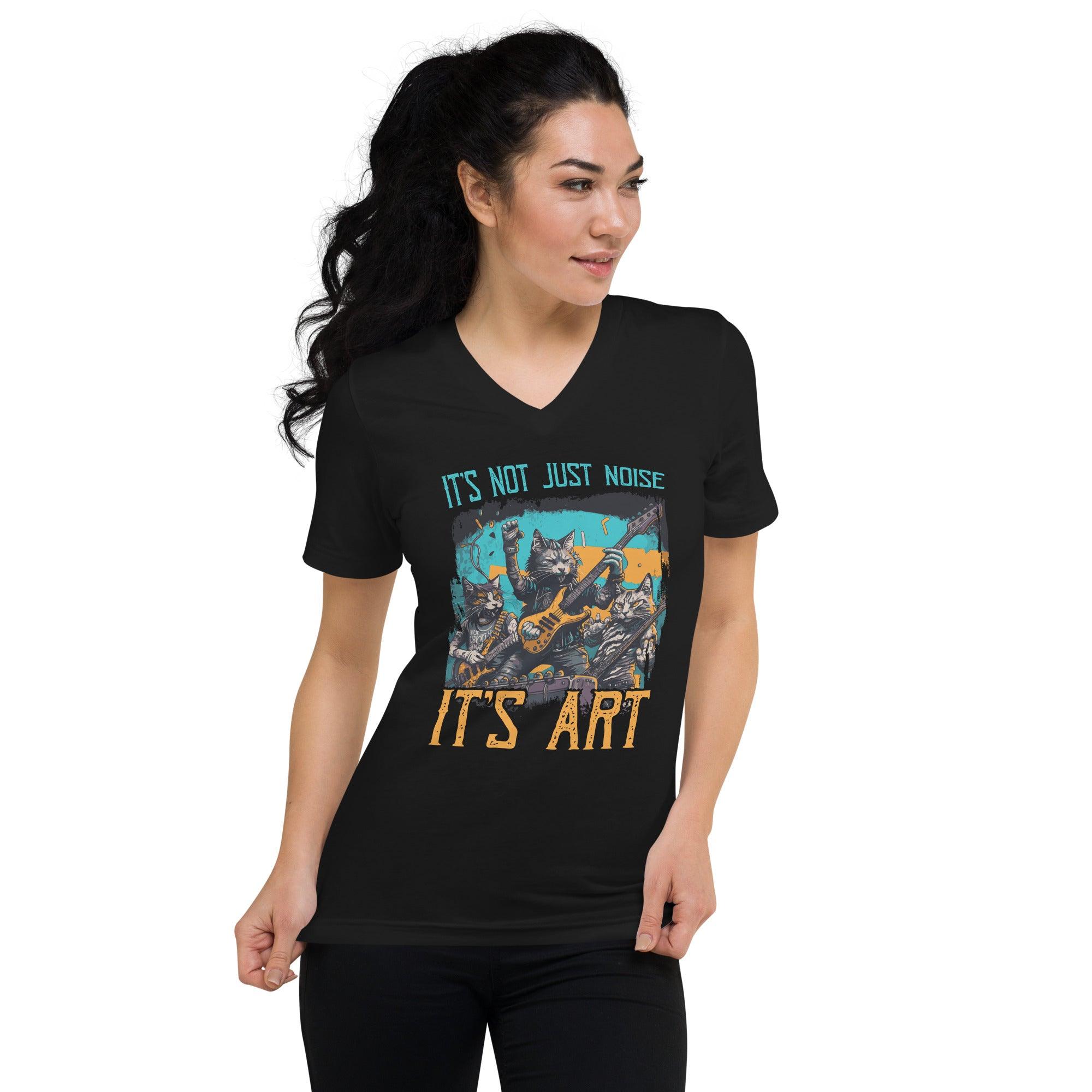 It's Art Unisex Short Sleeve V-Neck T-Shirt - Beyond T-shirts