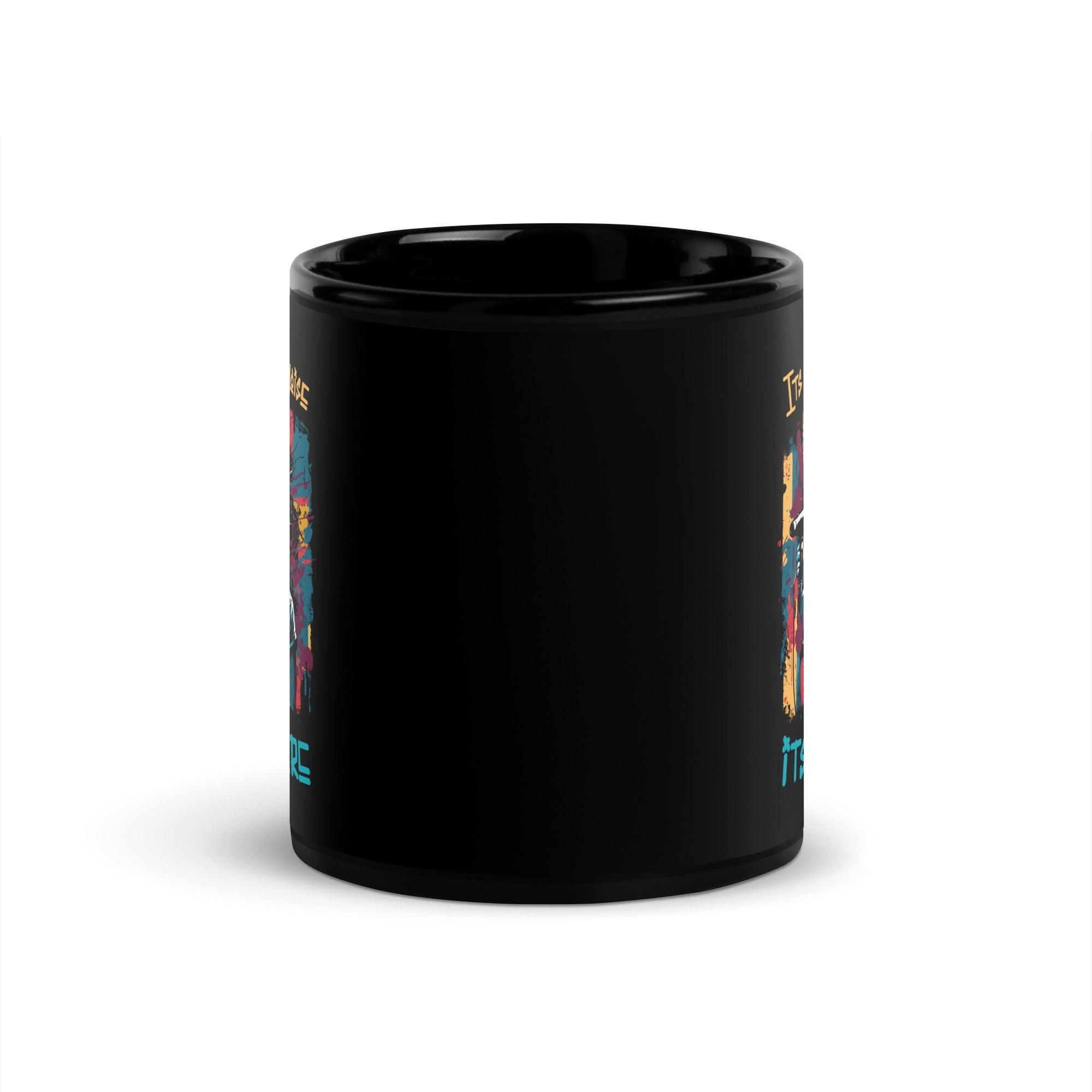 It's Culture Black Glossy Mug - Beyond T-shirts