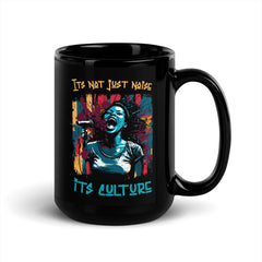 It's Culture Black Glossy Mug - Beyond T-shirts