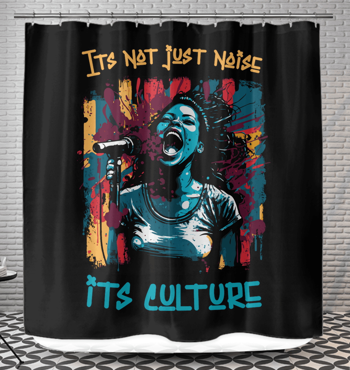 It's Culture Shower Curtain - Beyond T-shirts