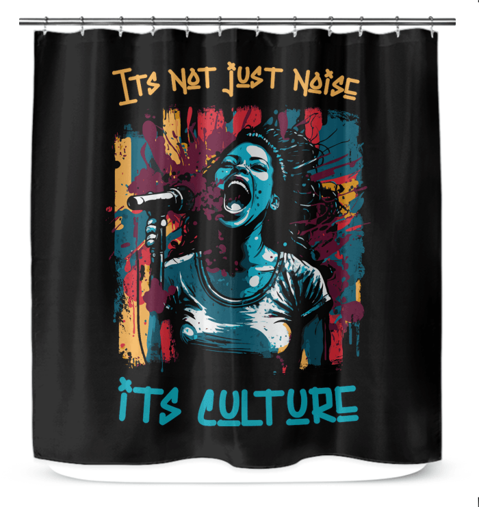 It's Culture Shower Curtain - Beyond T-shirts