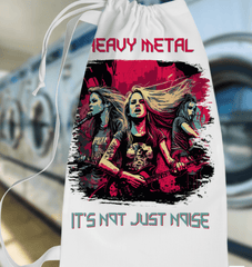 It's Not Just Noise Laundry Bag - Beyond T-shirts