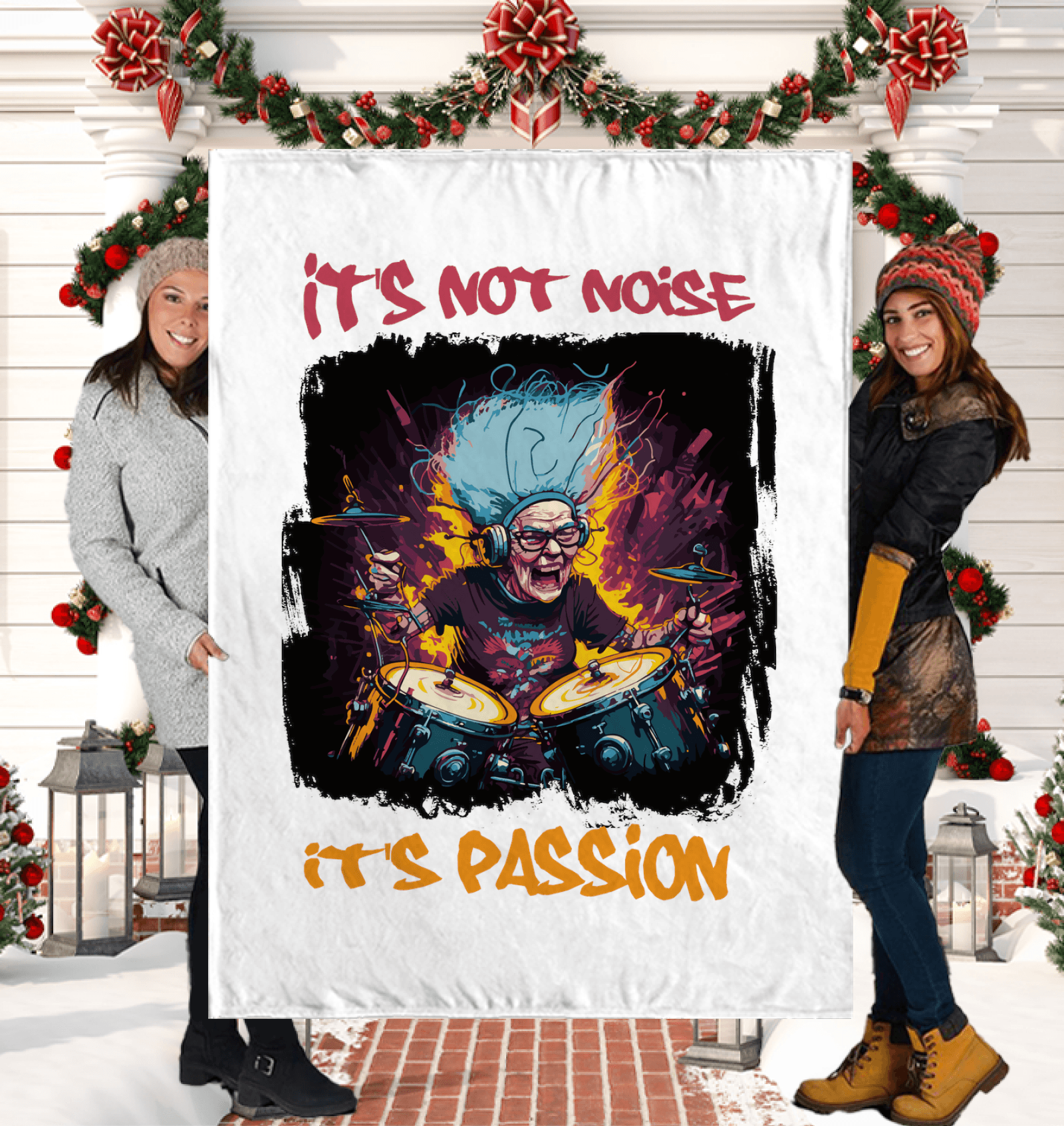 It's Passion Sherpa Blanket - Beyond T-shirts