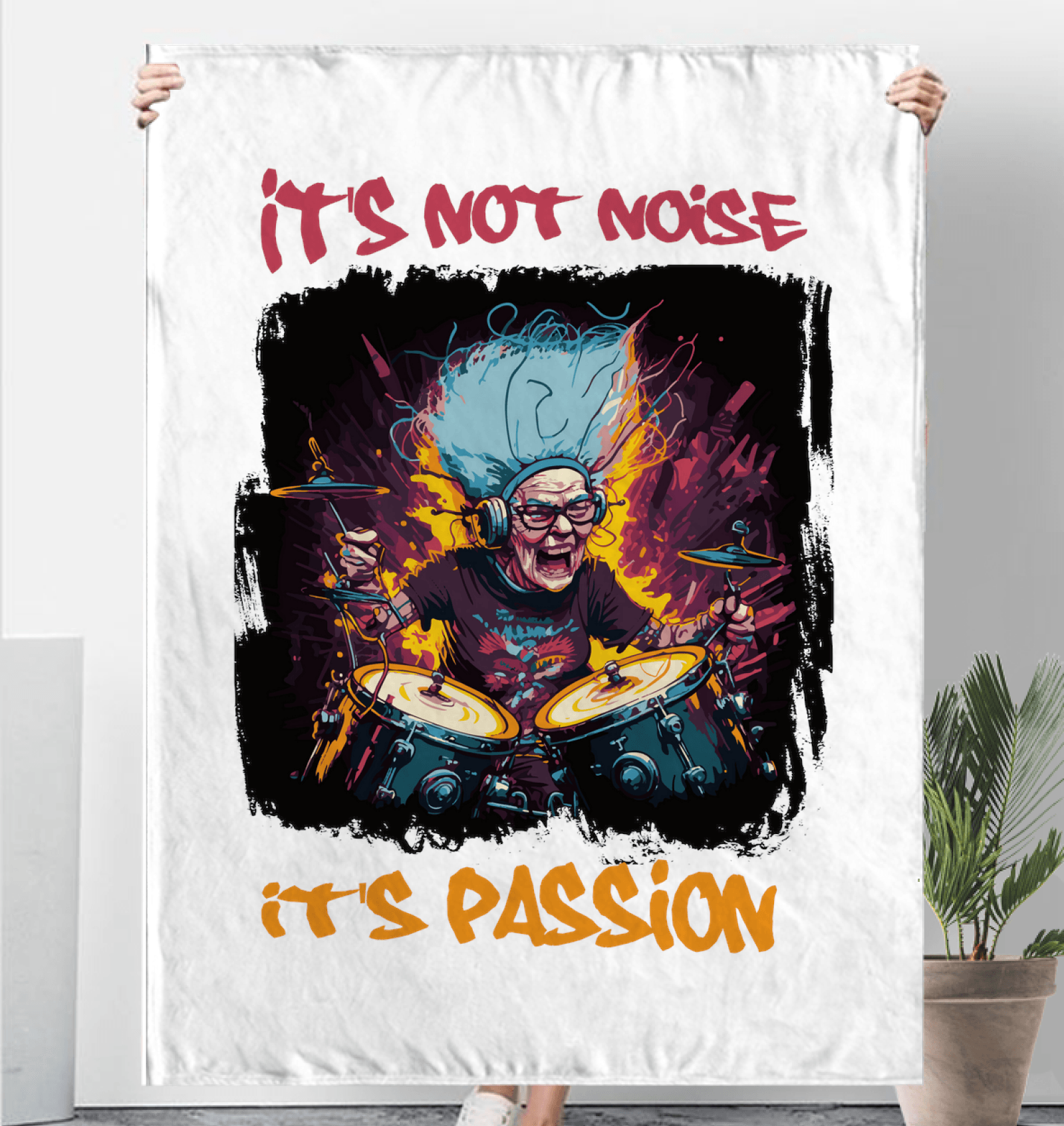 It's Passion Sherpa Blanket - Beyond T-shirts