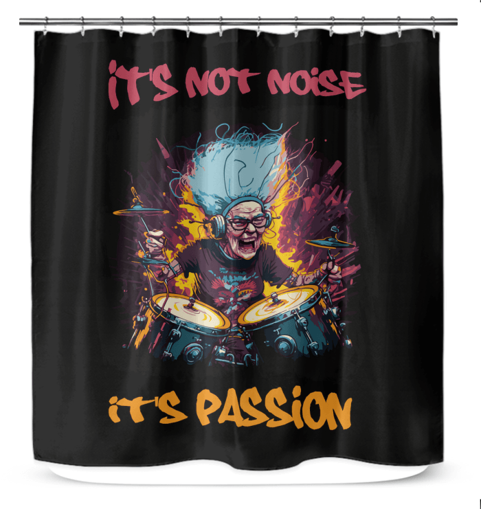 It's Passion Shower Curtain - Beyond T-shirts