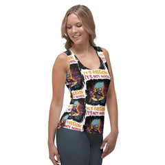 It's Passion Sublimation Cut & Sew Tank Top - Beyond T-shirts