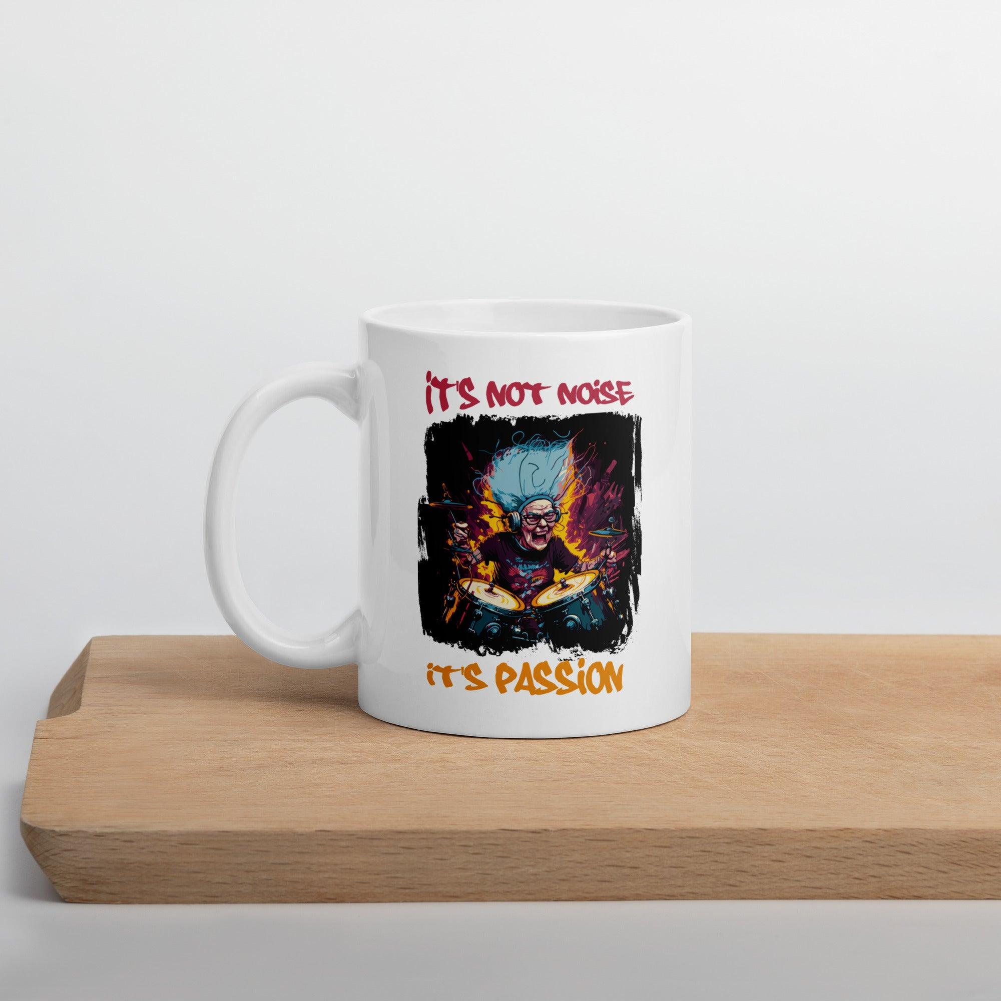 It's passion white glossy mug - Beyond T-shirts