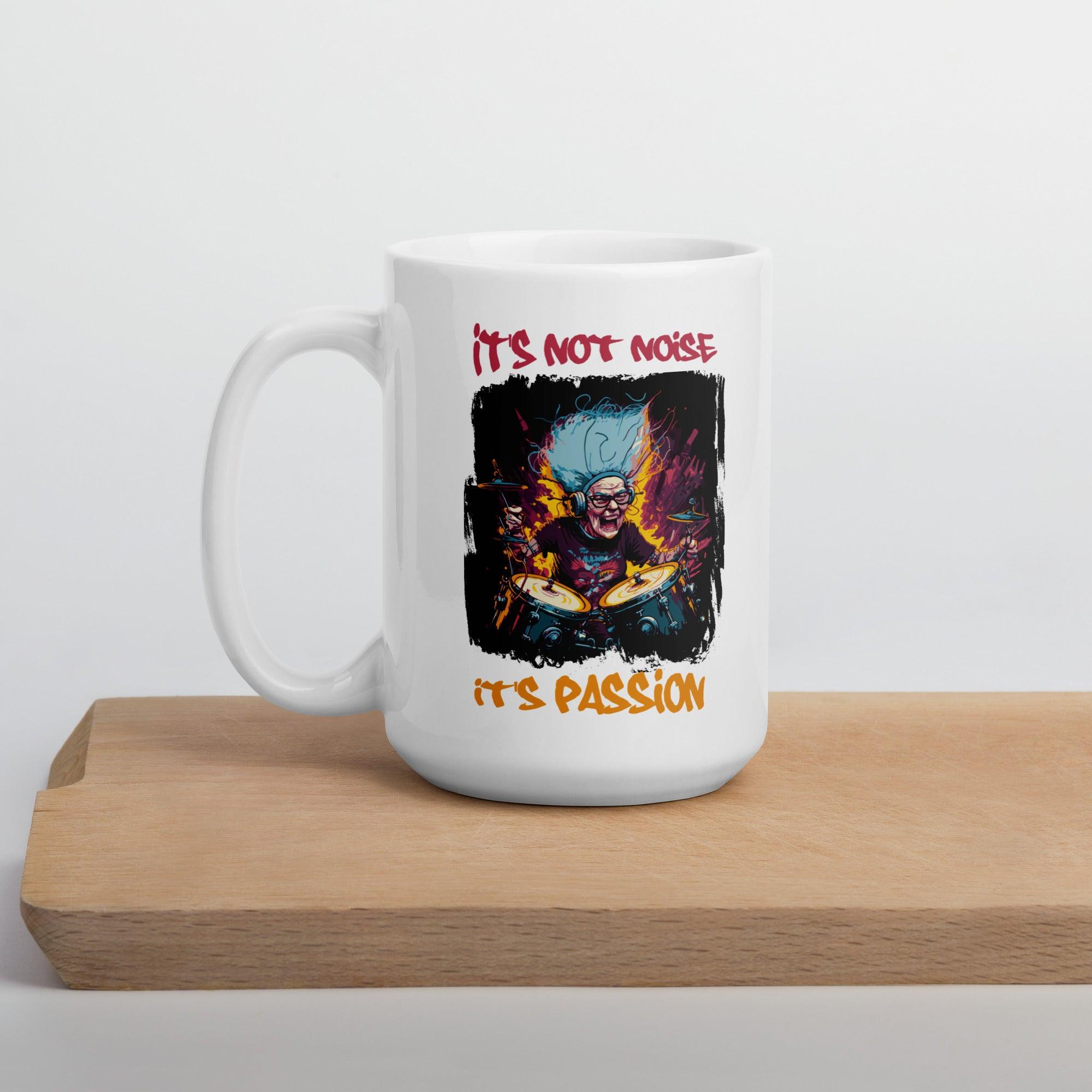 It's passion white glossy mug - Beyond T-shirts