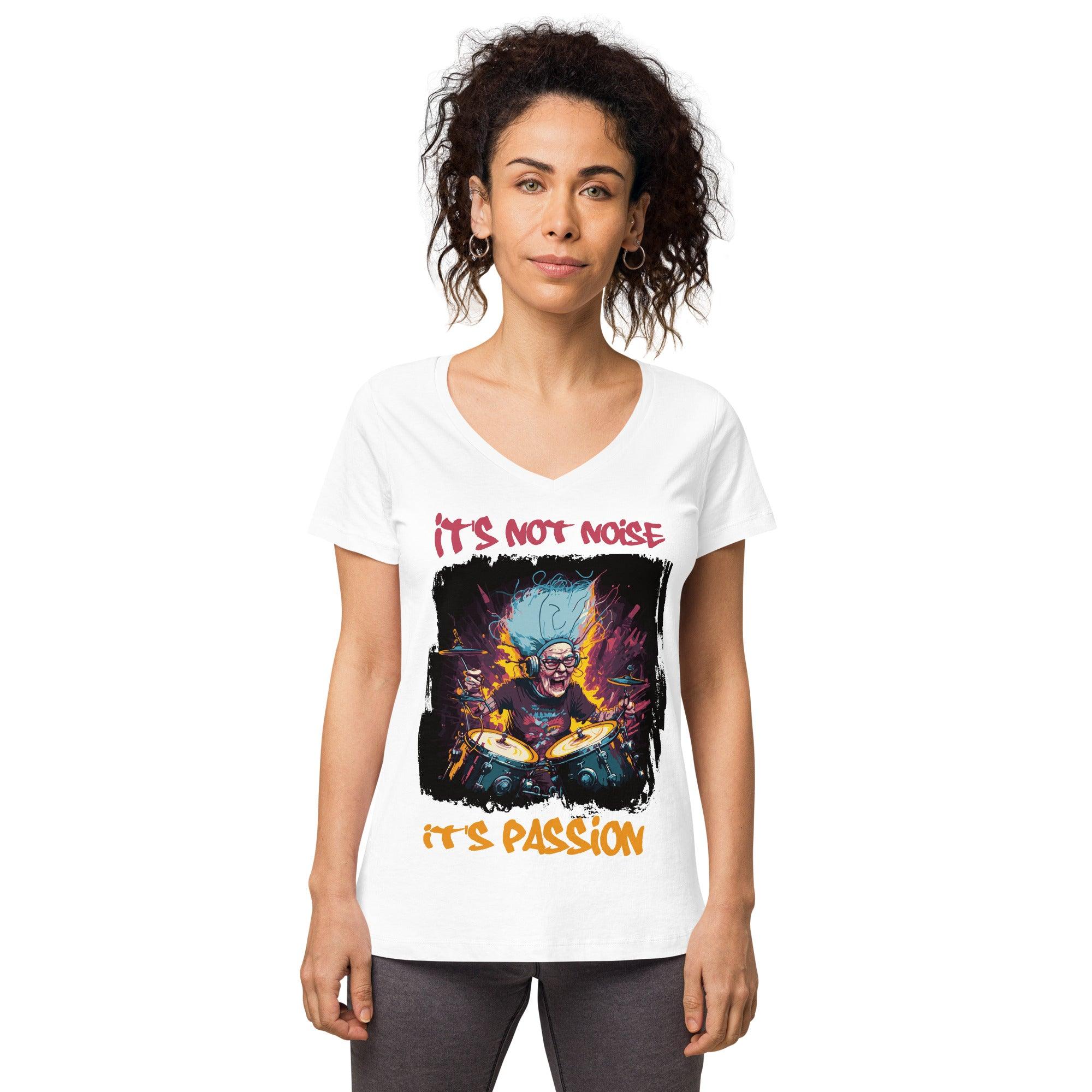 It's passion women’s fitted v-neck t-shirt - Beyond T-shirts