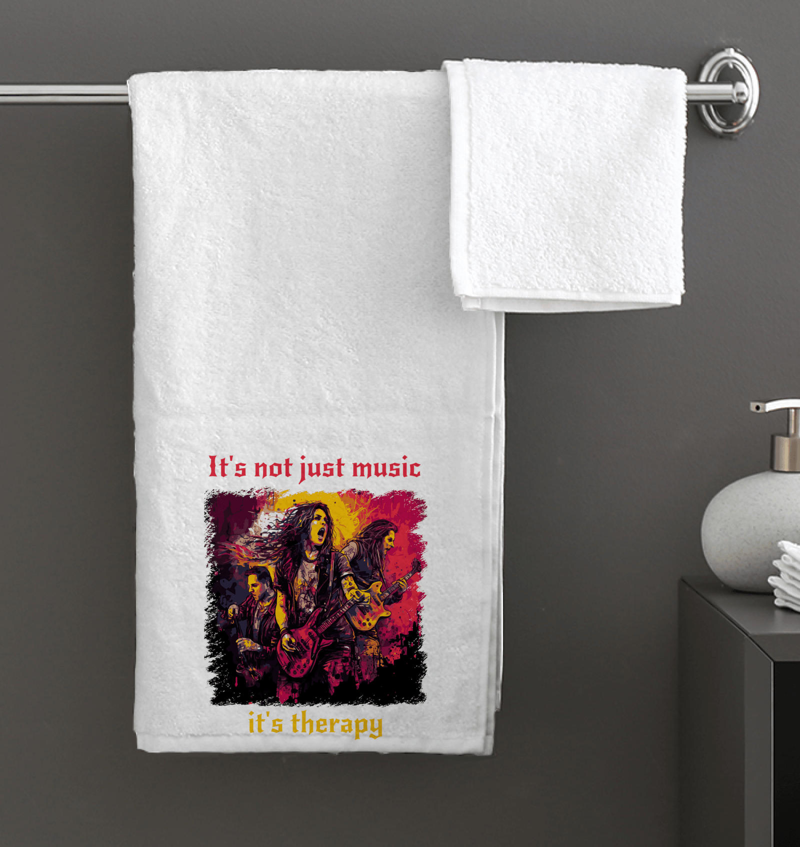 It's Therapy Bath Towel - Beyond T-shirts