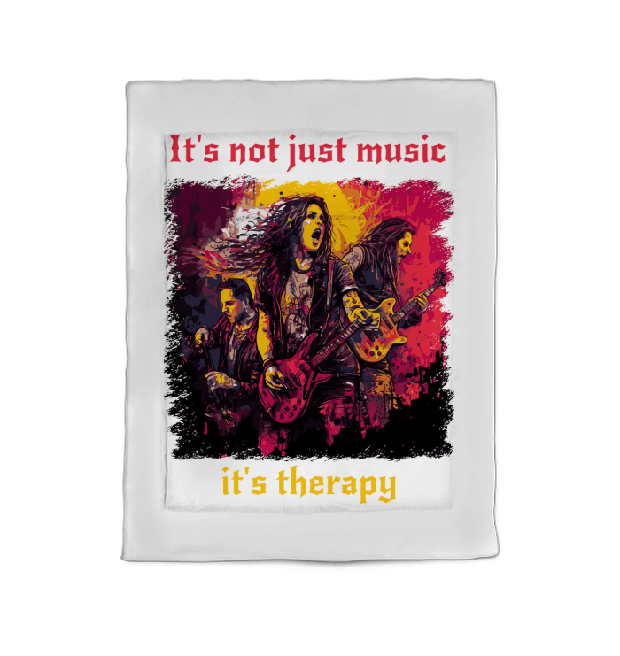 It's Therapy Comforter - Twin - Beyond T-shirts