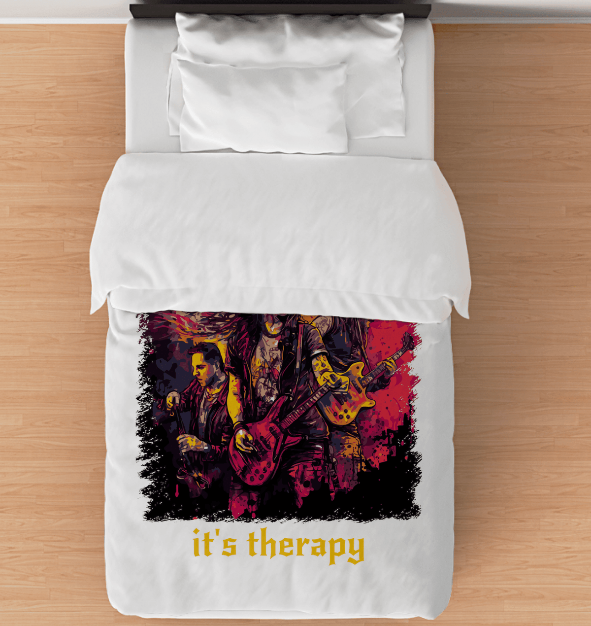 It's Therapy Duvet Cover - Beyond T-shirts