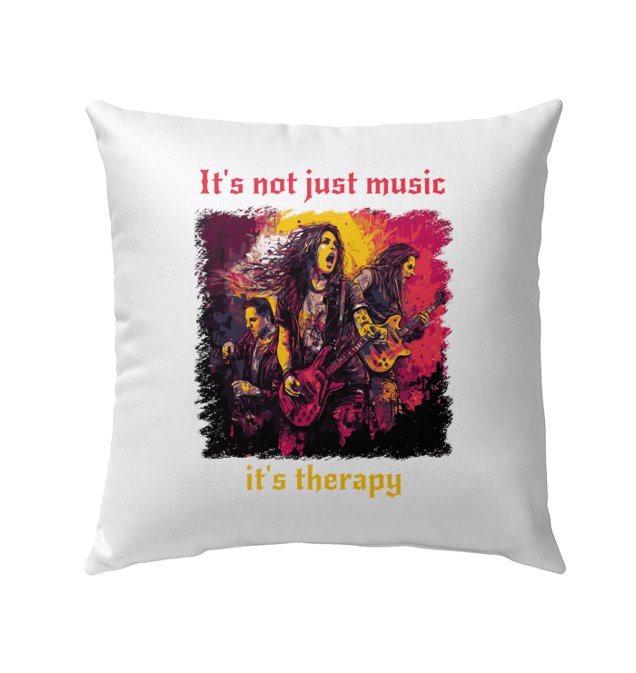 It's Therapy Outdoor Pillow - Beyond T-shirts