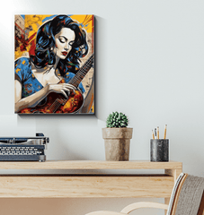 Musician Canvas Print