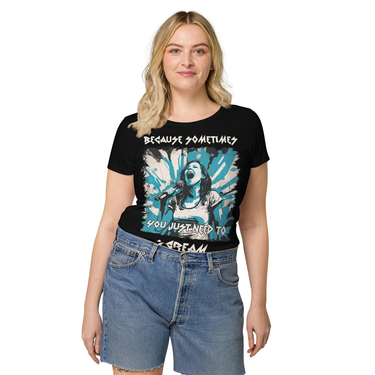 Just Need To Scream Women’s Basic Organic T-shirt - Beyond T-shirts