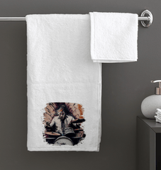 Keeping The Beat Tight Bath Towel - Beyond T-shirts