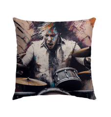 Keeping The Beat Tight Outdoor Pillow - Beyond T-shirts