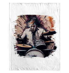 Keeping The Beat Tight Sherpa Blanket - Beyond T-shirts