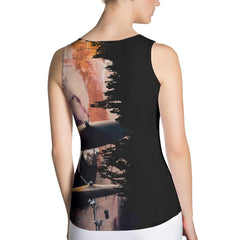 Keeping The Beat Tight Sublimation Cut & Sew Tank Top - Beyond T-shirts