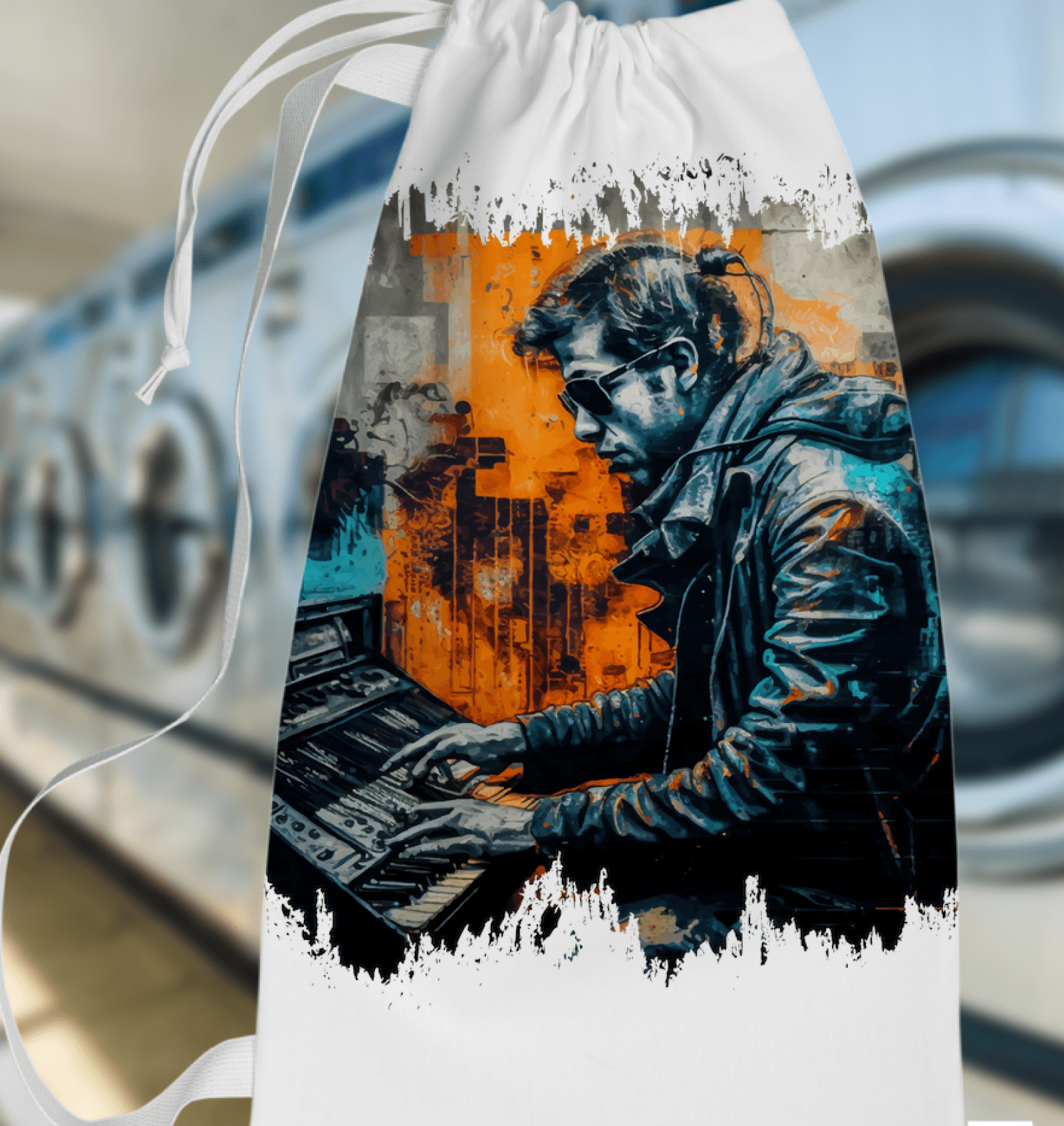 Keyboard Sorcery At Play Laundry Bag - Beyond T-shirts