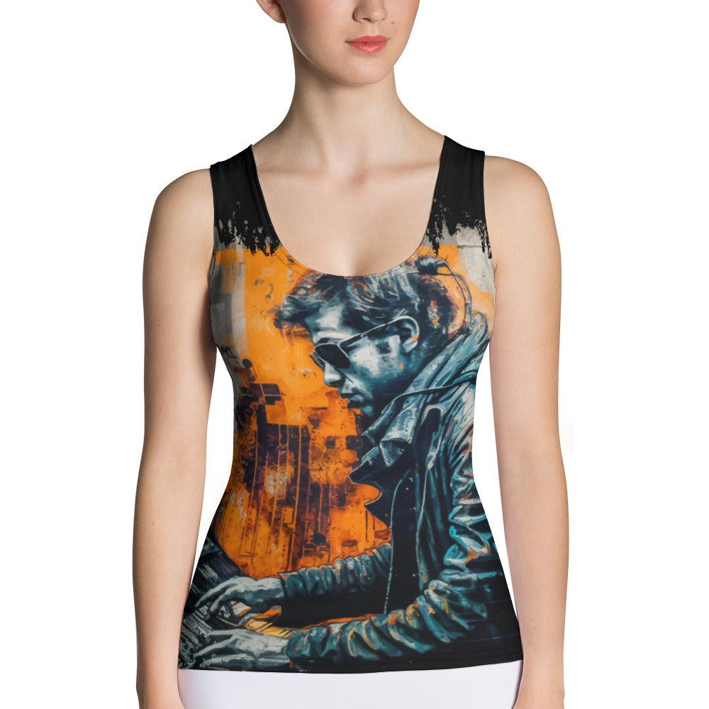 Keyboard Sorcery At Play Sublimation Cut & Sew Tank Top - Beyond T-shirts