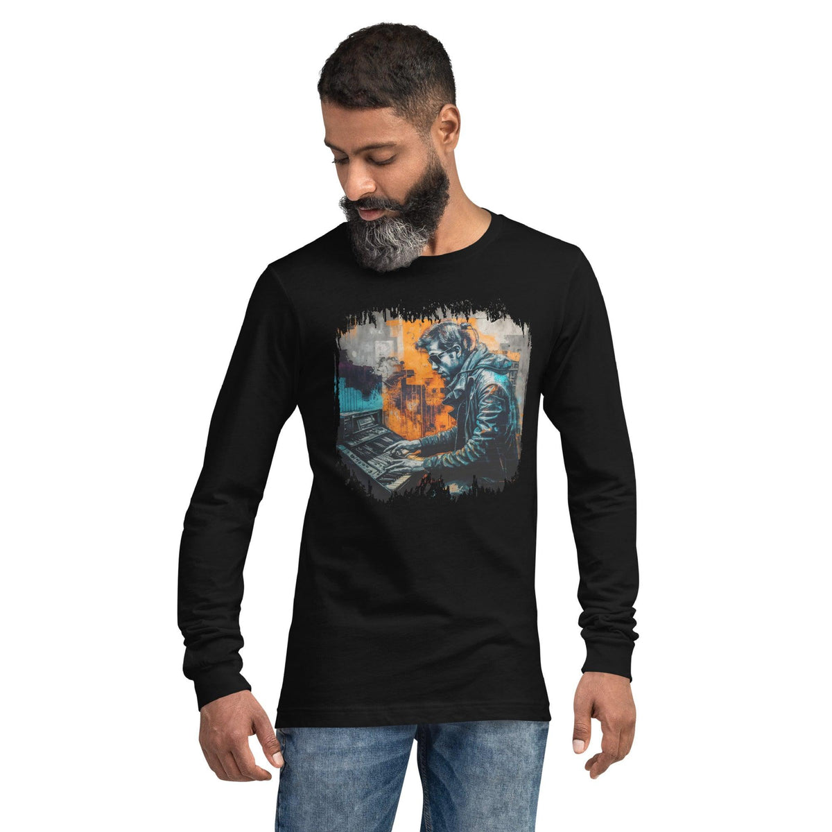 Keyboard Sorcery At Play Unisex Long Sleeve Tee - Beyond T-shirts