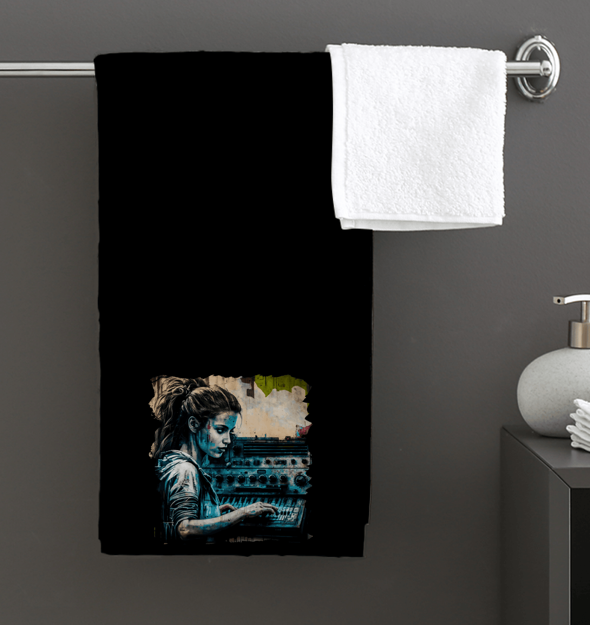 Keys And Strings Magic Bath Towel - Beyond T-shirts