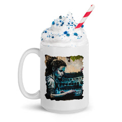 Keys And Strings Magic White Glossy Mug - Beyond T-shirts