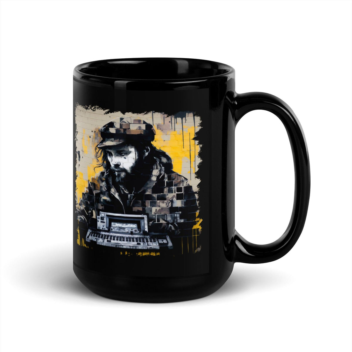 Keys To The Kingdom Black Glossy Mug - Beyond T-shirts