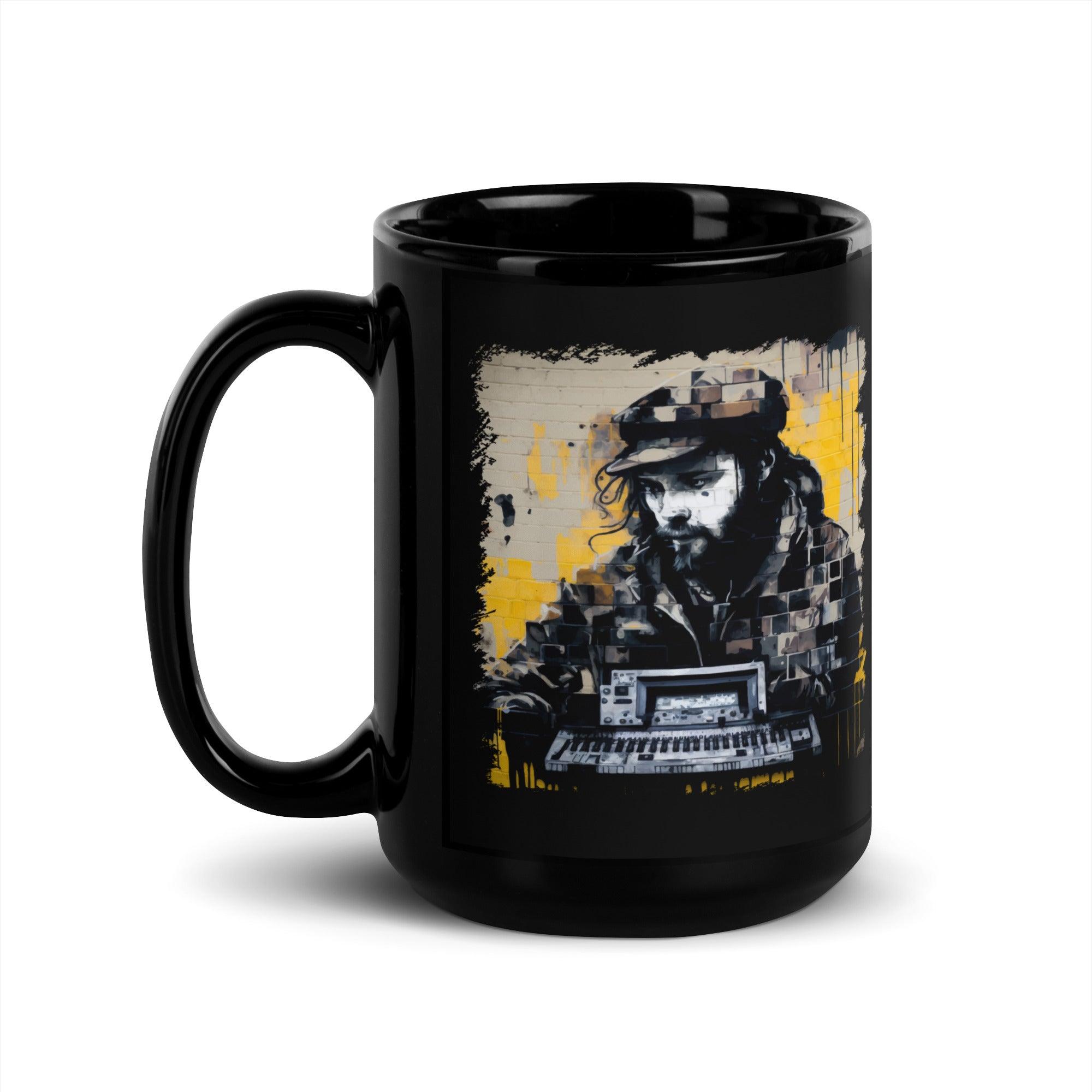 Keys To The Kingdom Black Glossy Mug - Beyond T-shirts